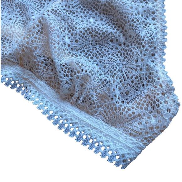 Victoria's Secret High Neck Halter Lace Bralette Size Small - Picture 9 of 11